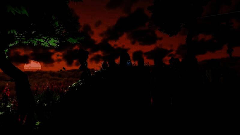 玩家在实验室中调配药剂，桌上摆满瓶瓶罐罐