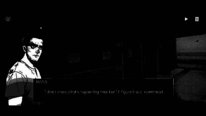 角色特写画面，一名神情恍惚的少女站在镜子前，镜中倒影却呈现出另一张扭曲面孔，暗示心理恐怖主题