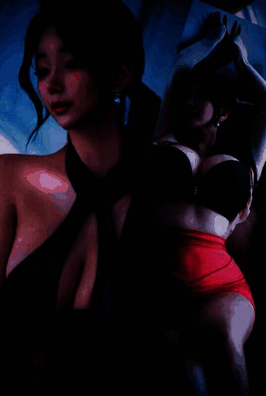 尹雪花身穿战斗风格战衣的全身展示，姿态飒爽，装备细节丰富