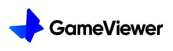 GameViewer软件界面展示，左侧为设备列表，右侧为远程连接状态，界面简洁直观