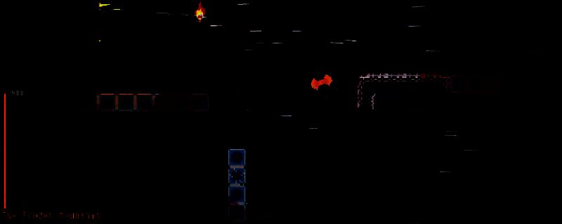 《Hack And Climb》游戏主视觉图，展示主角在霓虹风格城市中挥剑战斗的场景，背景充满赛博朋克元素