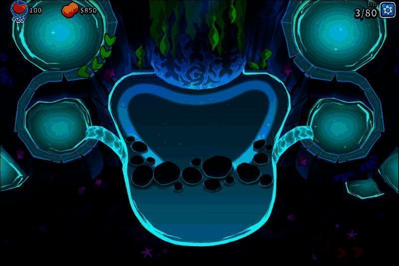 夜光海湾地图全景图，呈现蜿蜒的海岸线与发光水域，气球沿环形路径前进