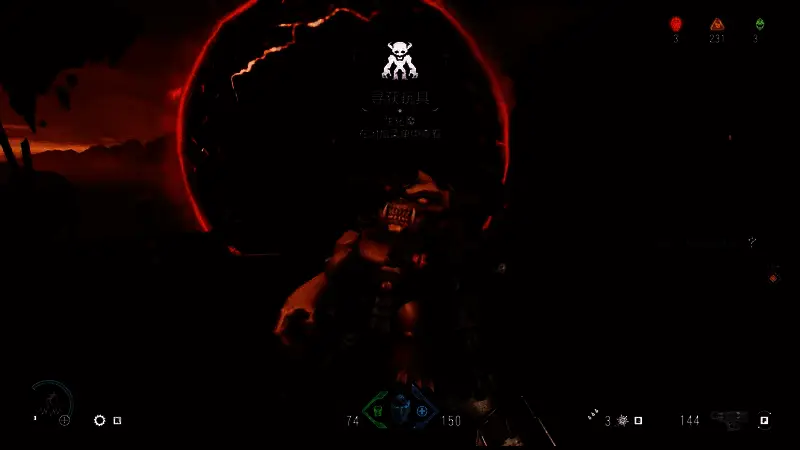 《毁灭战士：黑暗时代》生化魔恶魔玩具特写，展现其机械与生物融合的独特造型