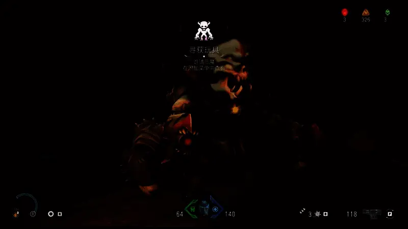 诡谲恶魔玩具特写，细节清晰可见，面部扭曲成笑状，肢体缠绕如藤蔓，充满邪典风格