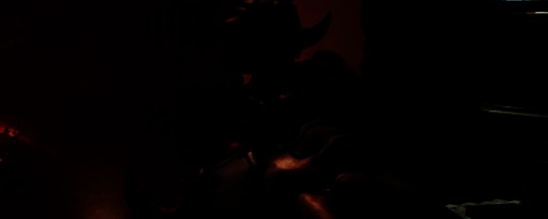 《毁灭战士：黑暗时代》第七章地图局部截图，标注了粉红魔骑士玩具的大致所在区域