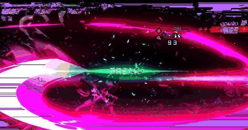 角色凛释放觉醒技能的GIF动画，剑光四溢，特效华丽且节奏紧凑