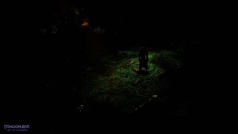 巨兽骸骨横亘荒原，一名探险者在其间穿行，氛围孤寂而壮阔