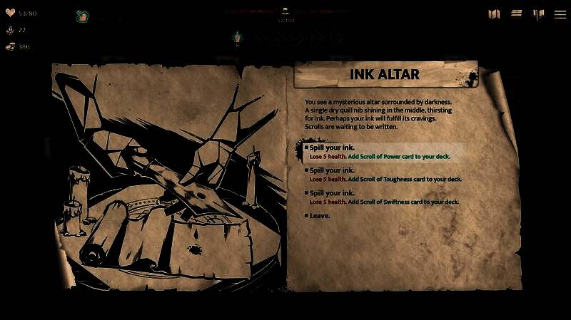 卡牌合成界面，多张卡牌围绕中心旋转，准备组合成新技能