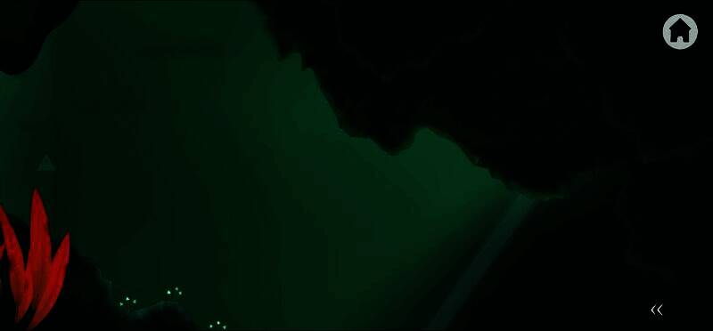 岩壁上排列的虫子图案，作为光线折射的解谜线索