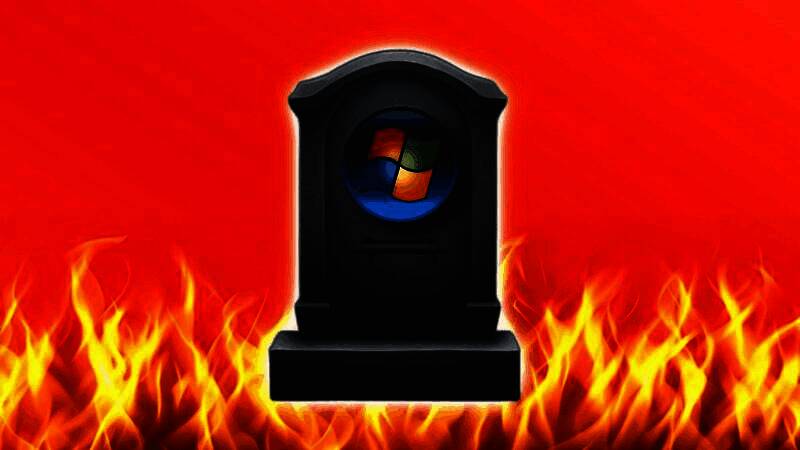 Steam官方公告页面截图，显示Windows 7和Windows 8系统支持已正式终止