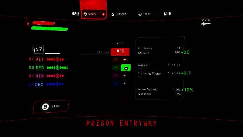 角色站在高台俯瞰庞大迷宫，远处雷电交加，展现宏大世界观