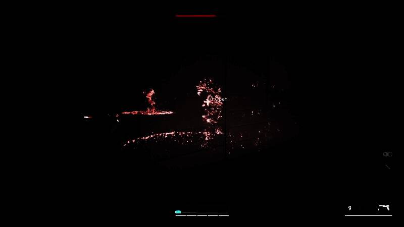 神秘角色ID: Ghost戴着面具站在高处，背景为城市夜景，充满压迫感