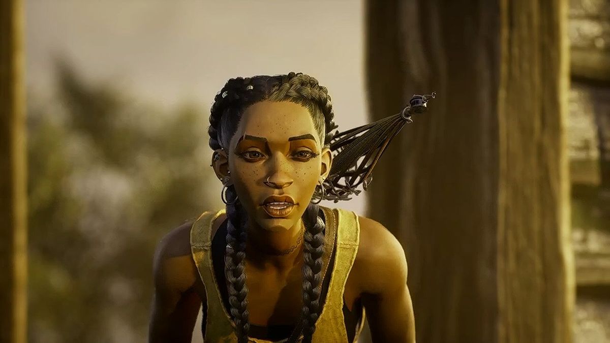 角色面部特写，展现细腻的表情动画与情绪张力