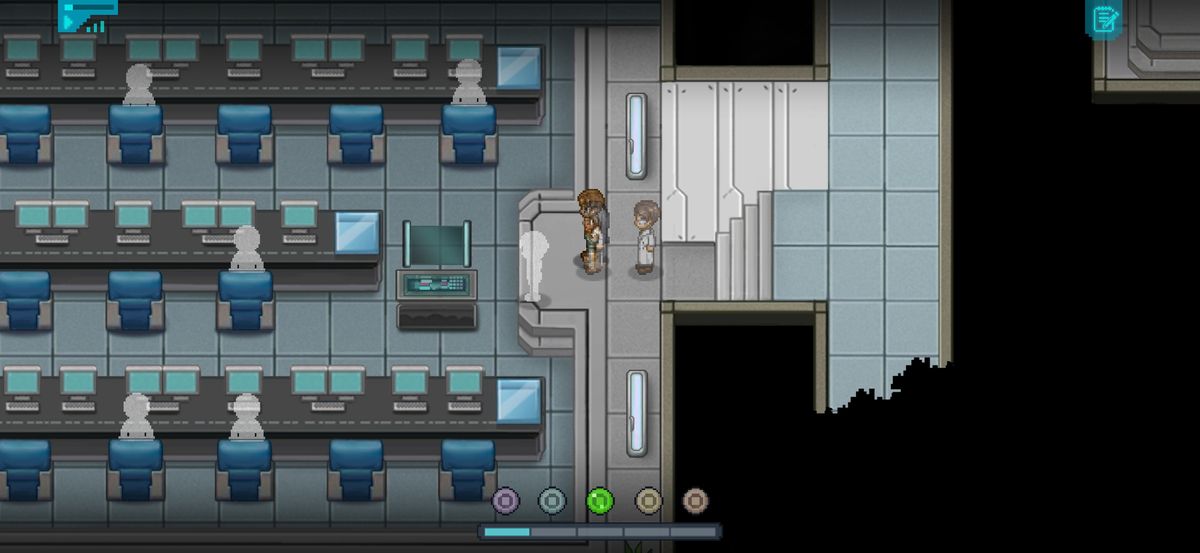 二楼技术人员正在交谈