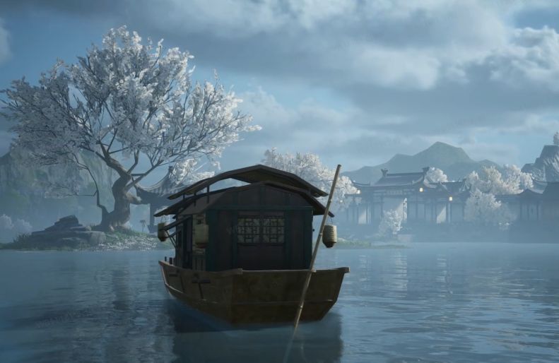 游戏剧情画面：少侠在燕子坞密室中翻阅古籍，墙上刻有「斗转星移」四字，周围光影流转