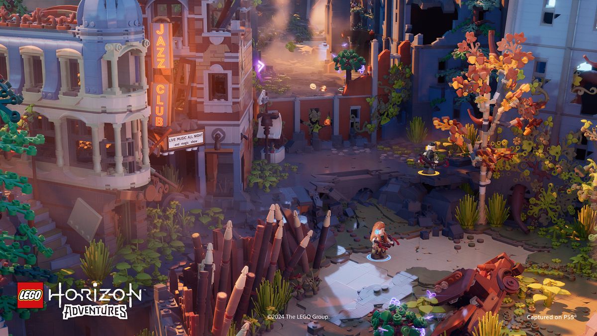 游戏内机械牛‘雷牙兽’的乐高版本设计图，展示其由多个标准乐高零件构成的躯干与四肢结构