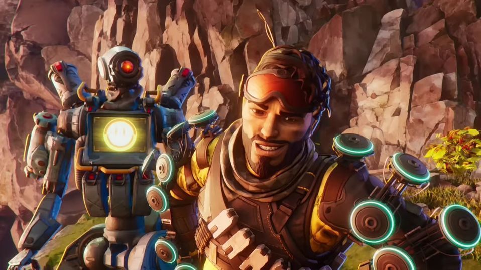 EA发布的《Apex英雄》问卷调查截图，显示关于每月订阅服务的兴趣选项