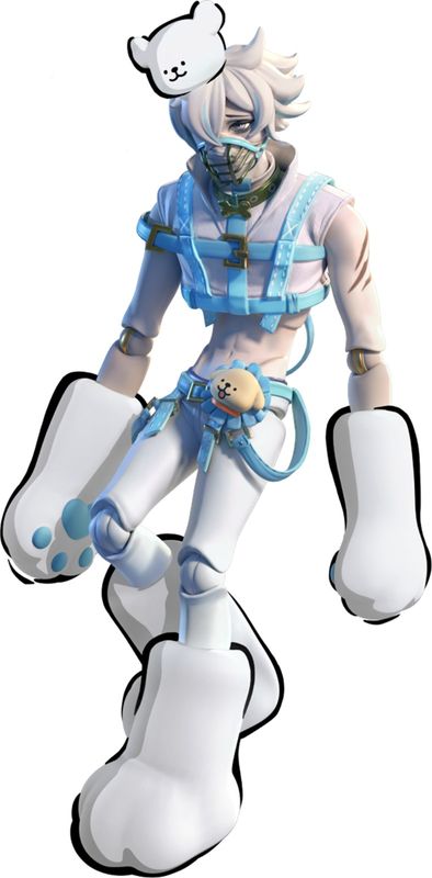 惊魂夜联动皮肤「马尔济斯·雷蒙德」展示，小白狗穿着长袍立于暗影中