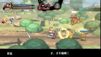 《双截龙再临》角色立绘展示，包含李氏兄弟与历代反派