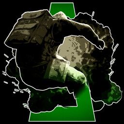 游戏内无线电界面截图，显示已选择火力支援频道，频率数字清晰可见