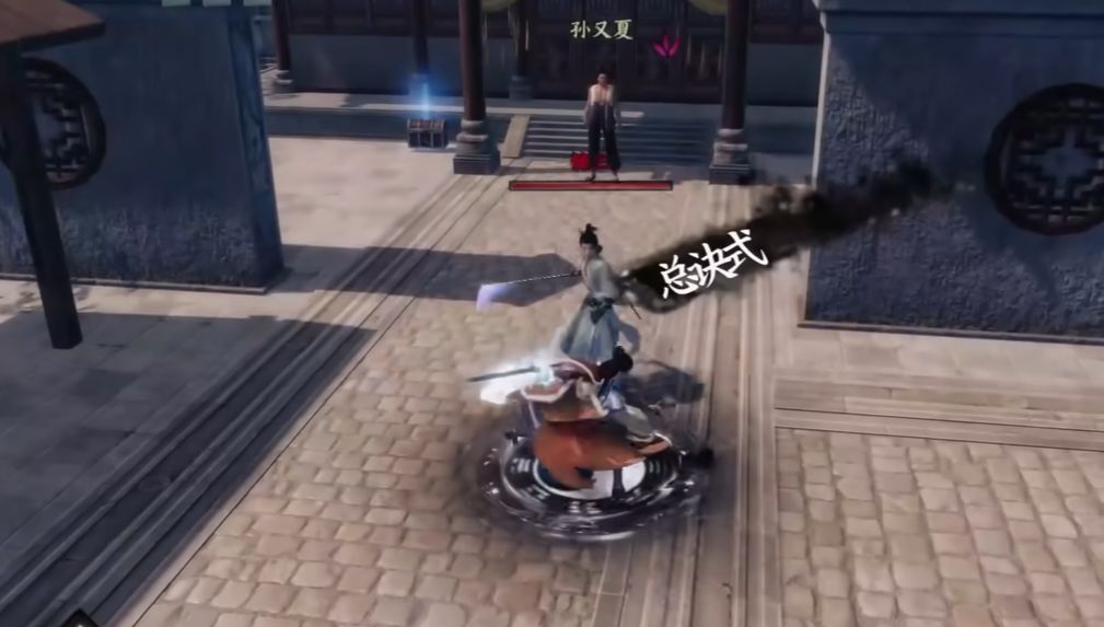 金色降龙十八掌技能图标闪耀登场，拳影化龙腾空而起