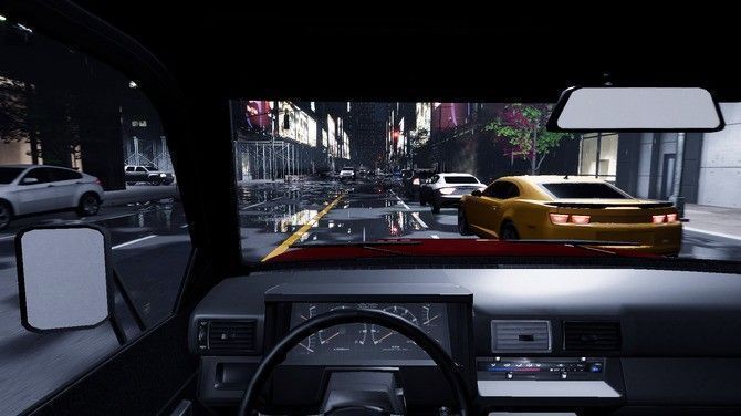 自动售货机内部商品陈列画面，饮料、零食分类摆放，库存条显示剩余数量