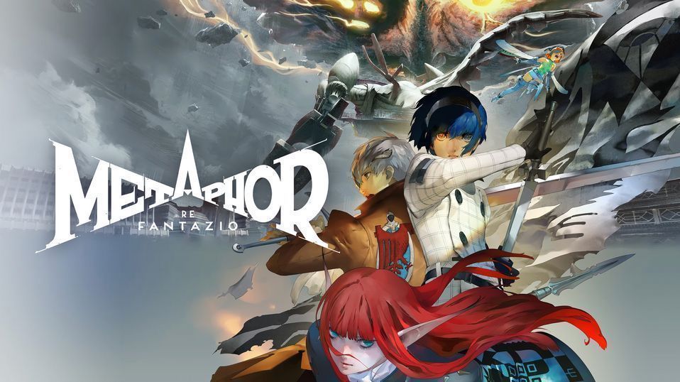 索尼克系列最新作品宣传图，包含多个角色同框的热闹场景