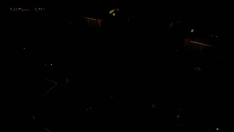 兄弟会派对现场，幽灵引发混乱，啤酒洒落，人物四散奔逃