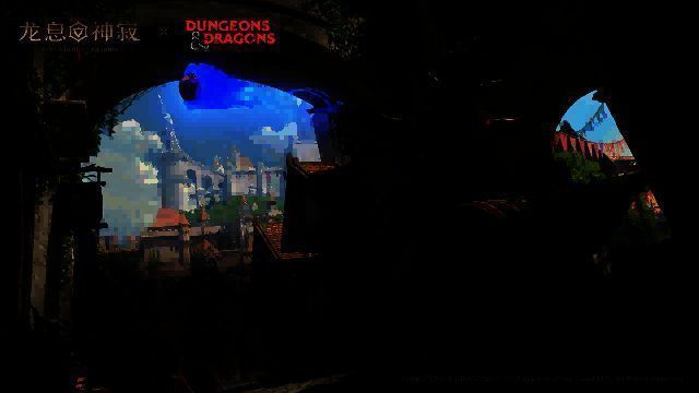 活动商店界面展示，陈列着毕格比英雄立绘、发光的骰子皮肤和一把镶嵌宝石的法杖神器