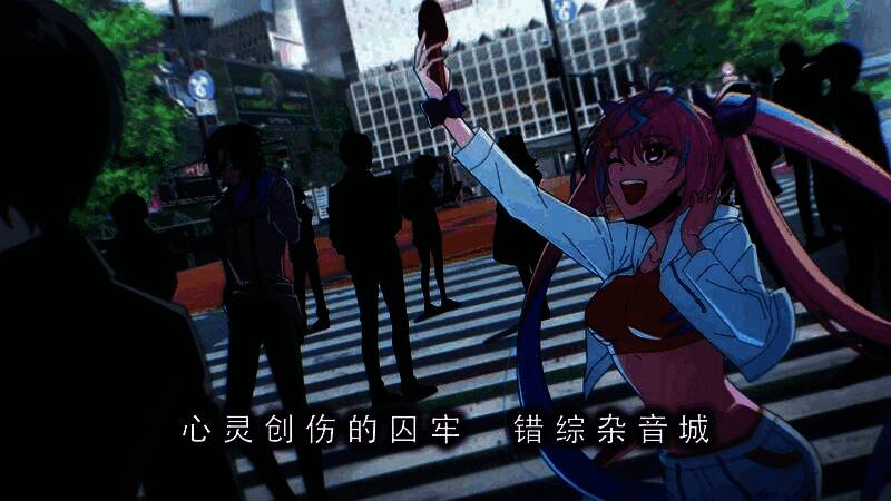 游戏内场景截图，昏黄灯光下的老旧公寓走廊，充满孤独与不安的氛围