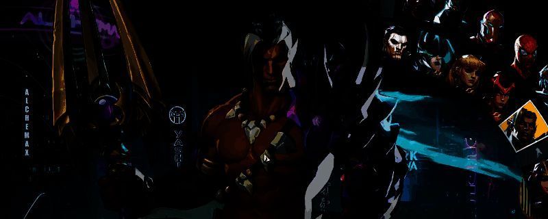 《漫威争锋》中纳摩手持三叉戟准备投掷技能的战斗姿态，背景为海底风格战场，光影效果突出角色轮廓