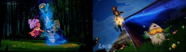 《灵兽大冒险》灵兽捕捉动画，葫芦飞出并吸入灵兽，特效与《长安幻想》几乎相同