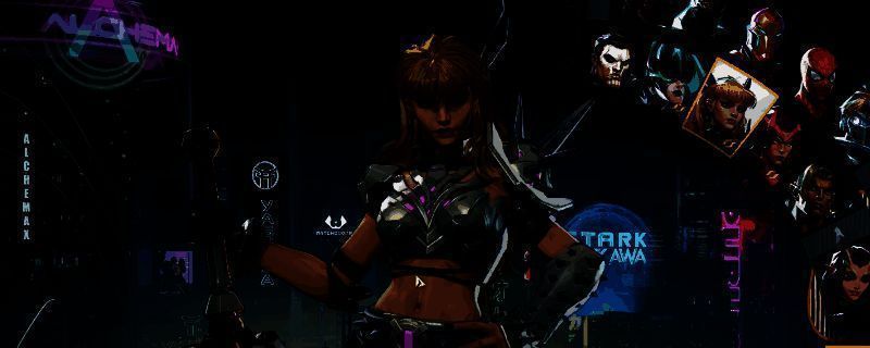 《漫威争锋》中魔剑客释放技能的战斗画面，角色召唤出小鬼协同攻击，技能特效华丽