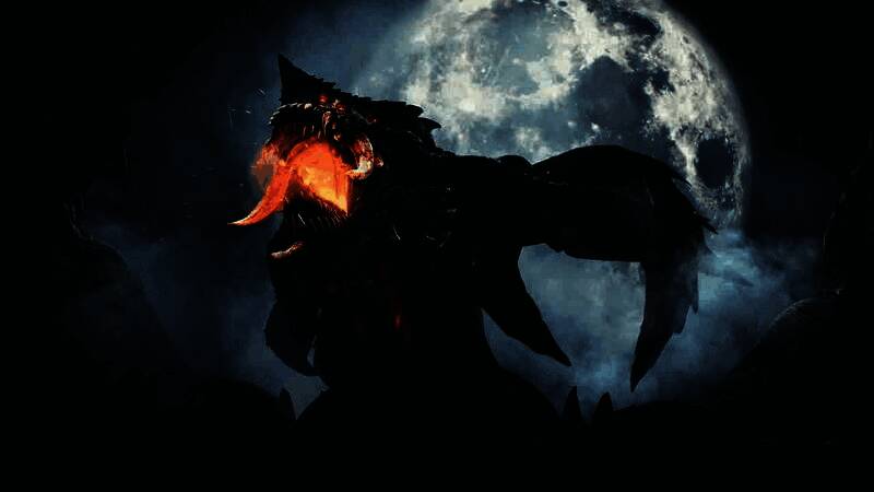 《恶魔之魂：重制版》游戏实机画面，角色在阴森城堡中与巨型敌人激烈对战，光影效果逼真