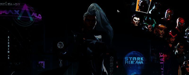 《漫威争锋》中暴风女角色立绘展示，身穿经典X战警制服，双目泛白，周身环绕雷电与气流特效，展现出强大的元素掌控力