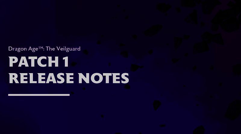 《龙腾世纪：影障守护者》游戏主界面展示，角色身穿厚重盔甲站立于神秘光影之中