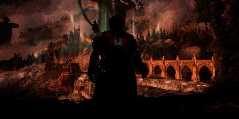 主角Rook身穿N7日限定盔甲站在灯塔前，盔甲呈现红黑配色，肩部带有醒目的N7标志