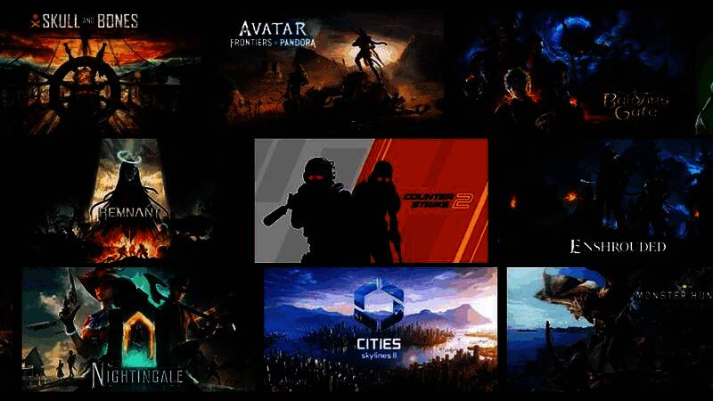 GeForce Now界面展示Performance会员新功能，屏幕显示1440P高清游戏流媒体画面