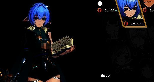 卢西娅普攻第五段动画演示，以骸形态显现，释放扇形以太能量波