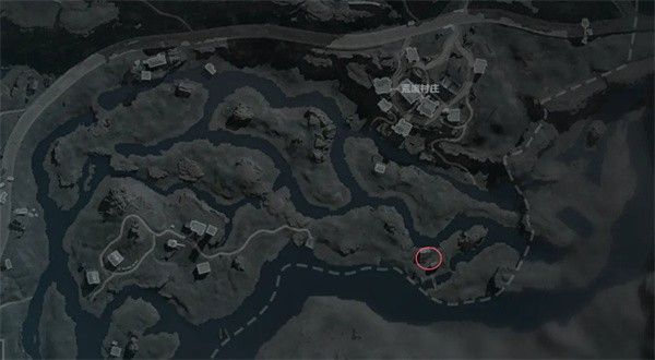 航天基地地图标注工业区组装室位置，箭头指向二楼