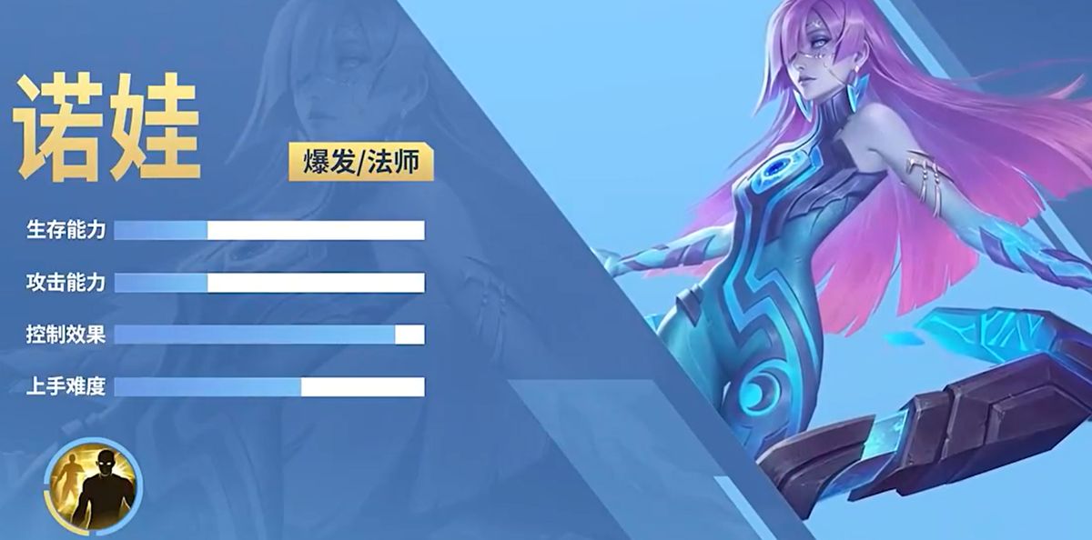 诺娃被动技能图标与说明界面，显示减速与视野标记效果