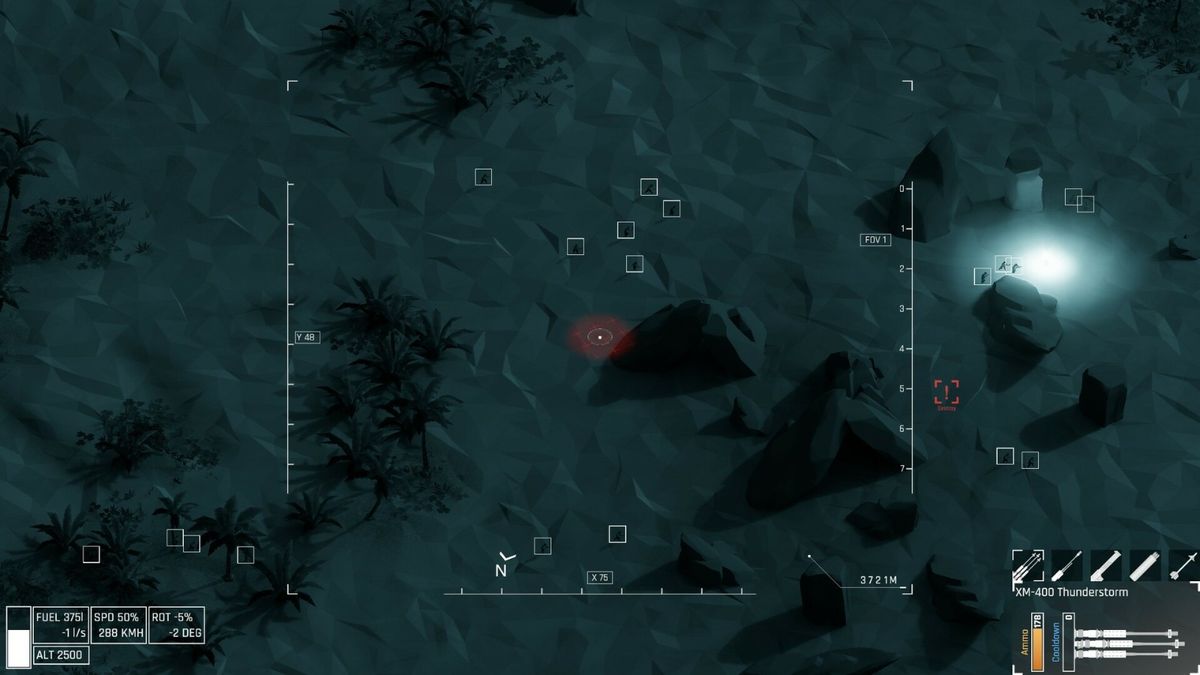 地面小队在炮火掩护下推进，装甲车与步兵协同作战