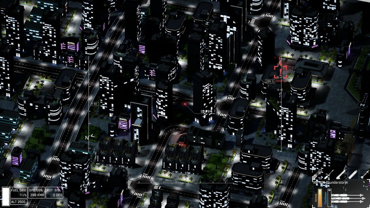 玩家第一人称视角操作炮艇武器系统，雷达与瞄准界面科技感十足