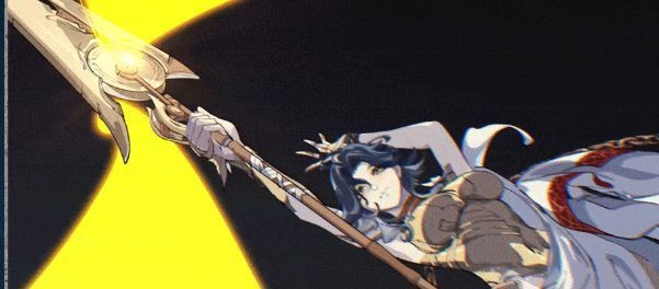 阿伽莎在战场中央施法，地图网格浮现，象征其制图能力影响全局