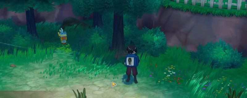 《牧场物语 来吧！风之繁华集市》游戏中夏季昆虫高概率刷新区域示意图，标注了花田、河边、树林等关键捕捉点位