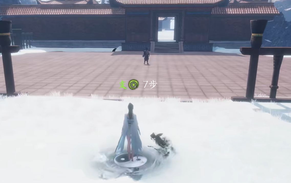 玩家与风神聂激烈交战画面，刀光剑影交错，技能特效绚丽