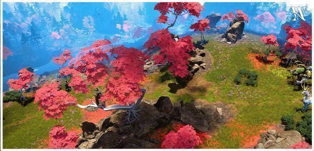 游戏界面与地图更新GIF，展示新皮肤切换效果、预设领袖头像轮播及世界地图生成动画