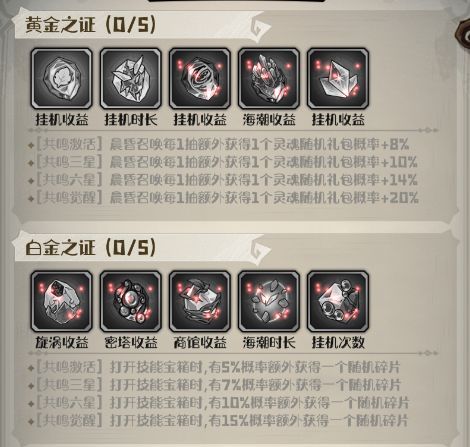 玩家装备全套奥器后触发共鸣特效，角色周身环绕能量光环，属性面板显著提升