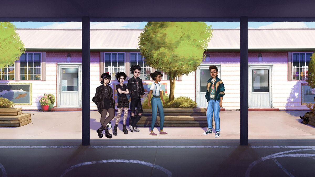 迪雅与邻居老太太对话，对方眼神闪烁，似有隐瞒