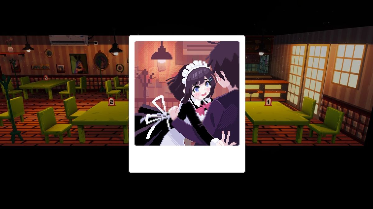 游戏内日本桥街道场景，街道两侧布满动漫商店，行人穿着cos服